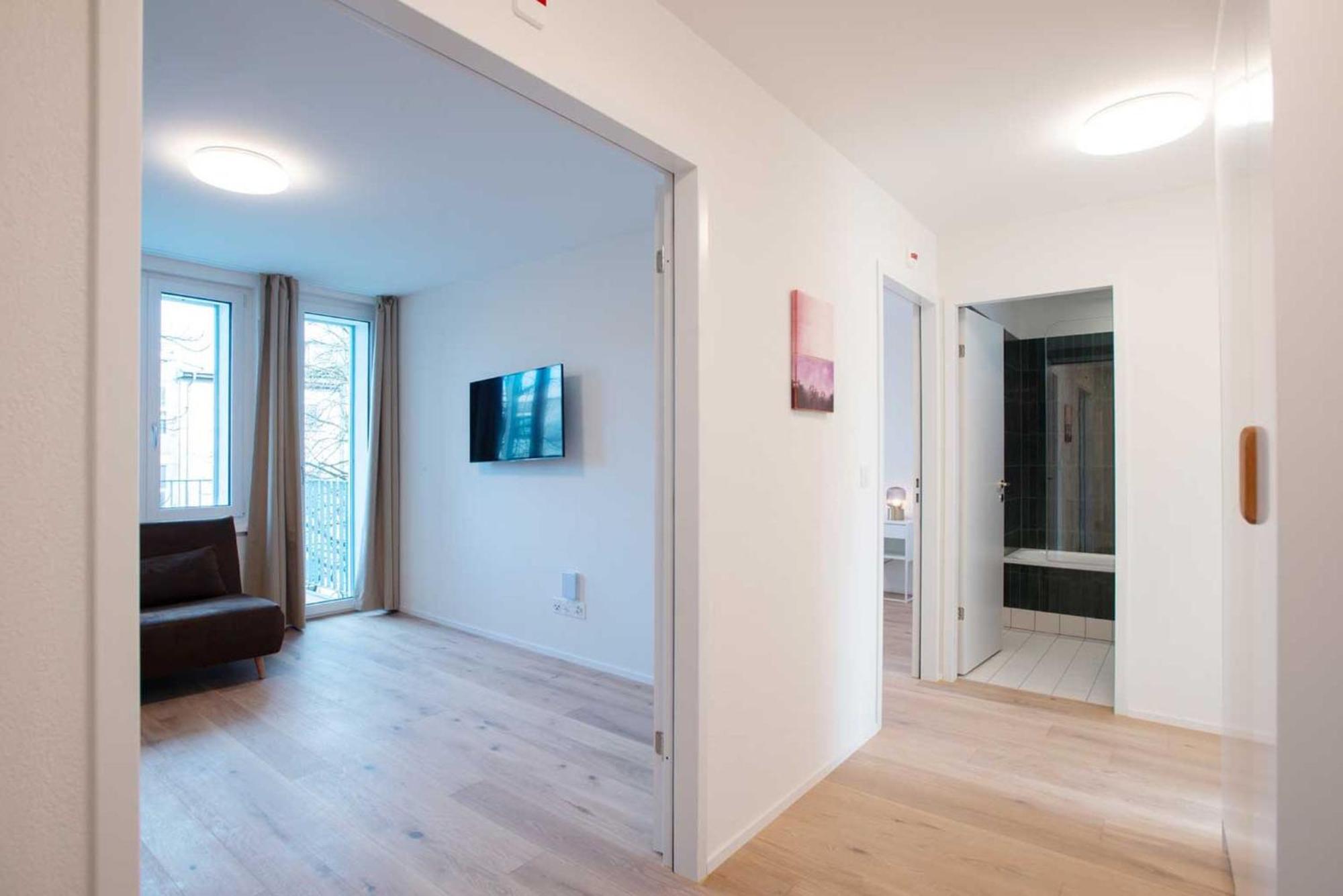 Hitrental Letzigrund - Apartment Zurique Exterior foto